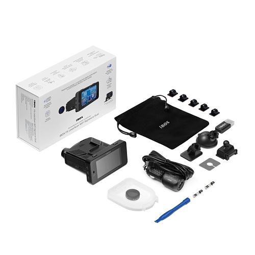 Видеорегистратор с сигнатурным радар-детектором iBOX F5 LaserScan WiFi Signature Dual