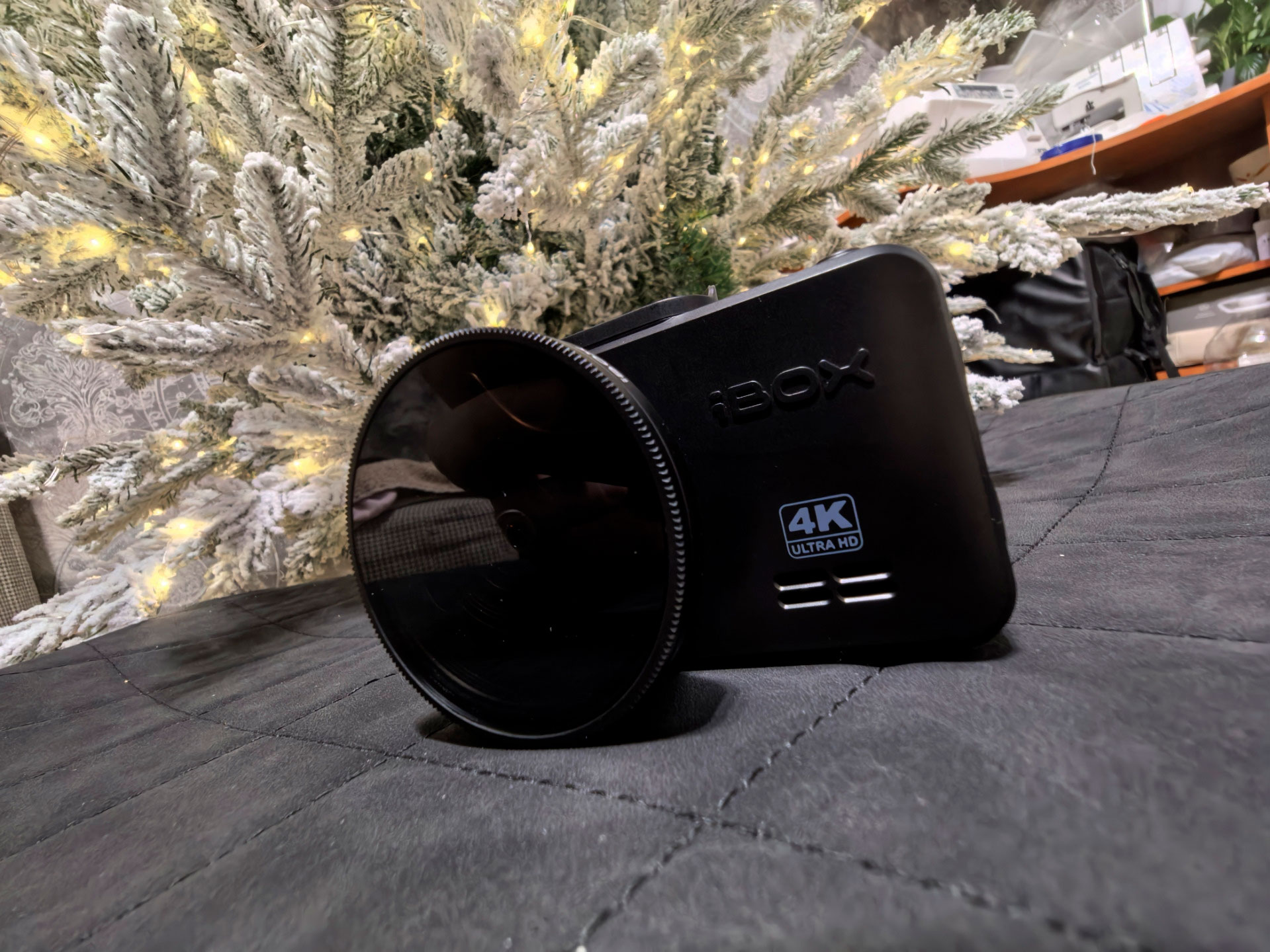 Видеорегистратор с базой камер iBOX RoadScan 4K GPS 