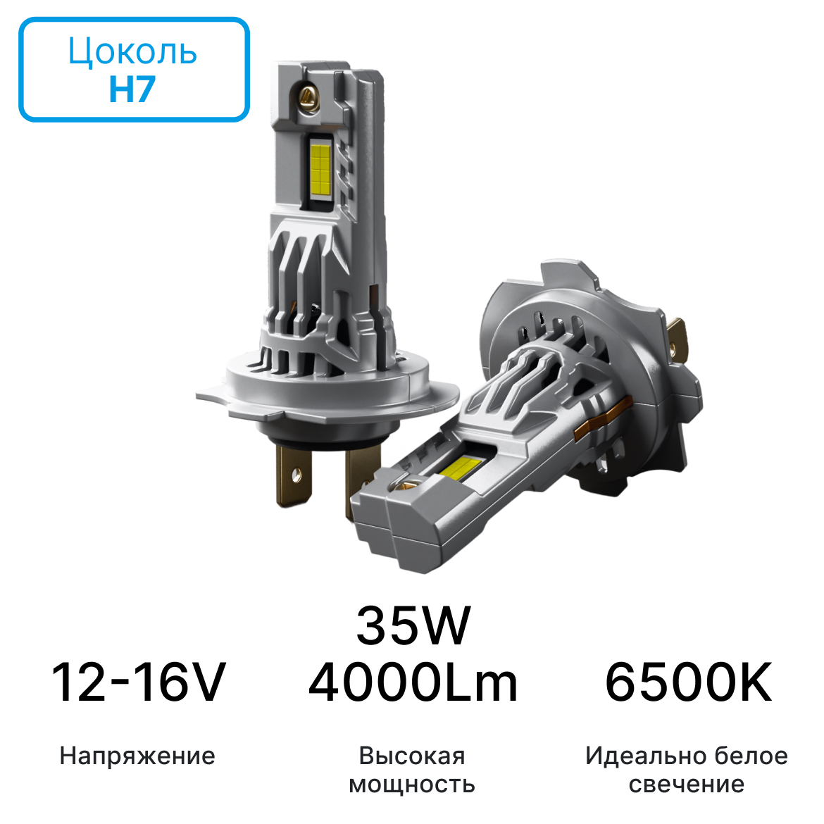 Светодиодные лампы iBOX VEGA Z1Q26H7 PRO (Версия 2025)