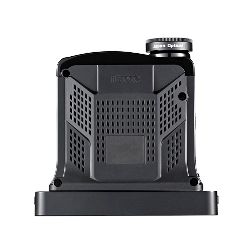 Видеорегистратор с сигнатурным радар-детектором iBOX F5 LaserScan WiFi Signature Dual + Камера заднего вида + Кабель питания для скрытого подключения Type-C PMC74 + Карта памяти iBOX Industrial Speed Card 32 GB