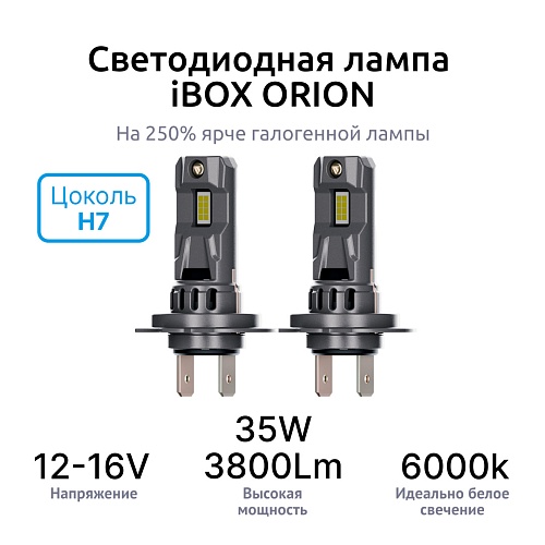 Светодиодные лампы iBOX ORION N1NFH7