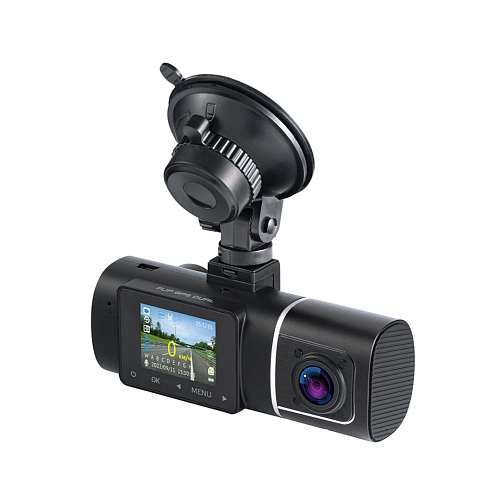 Двухканальный видеорегистратор iBOX Flip GPS Dual