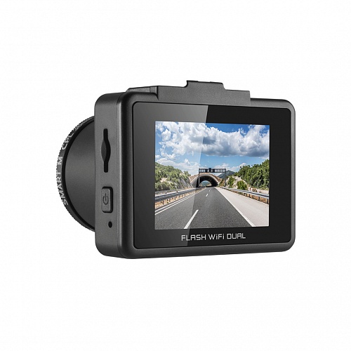 Видеорегистратор iBOX Flash WiFi Dual + Камера заднего вида iBOX RearCam D7