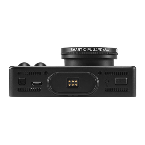 Видеорегистратор с сигнатурным радар-детектором iBOX iCON  WiFi Signature Dual + Камера заднего вида RearCam iCON 1080p