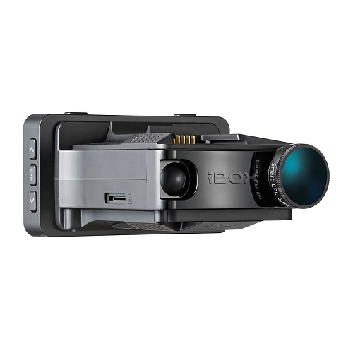Видеорегистратор с сигнатурным радар-детектором iBOX F5 PRO 4K LaserScan WiFi Signature Dual + Внутрисалонная камера RearCam FHD6