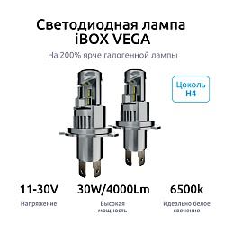 Светодиодные лампы iBOX VEGA H4