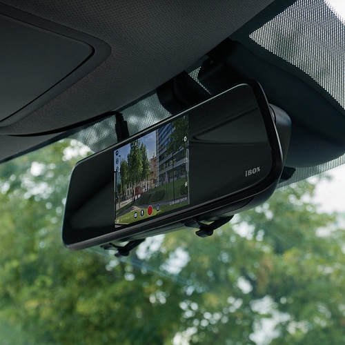 Видеорегистратор зеркало с камерой заднего вида iBOX Atlas Dual