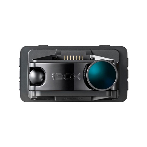 Видеорегистратор с сигнатурным радар-детектором iBOX F5 PRO 4K LaserScan WiFi Signature Dual + Внутрисалонная камера RearCam FHD6
