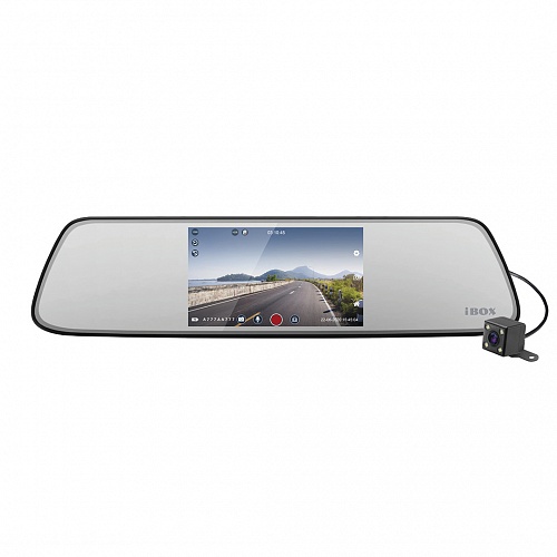 Видеорегистратор зеркало с камерой заднего вида iBOX Atlas Dual