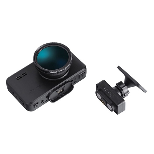 Видеорегистратор с GPS/ГЛОНАСС базой камер iBOX RoadScan WiFi GPS Dual + Внутрисалонная камера iBOX RearCam FHD4