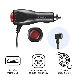 Адаптер питания iBOX Power Cord micro USB D7
